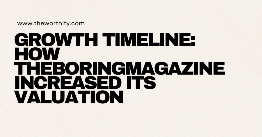 Net Worth TheBoringMagazine