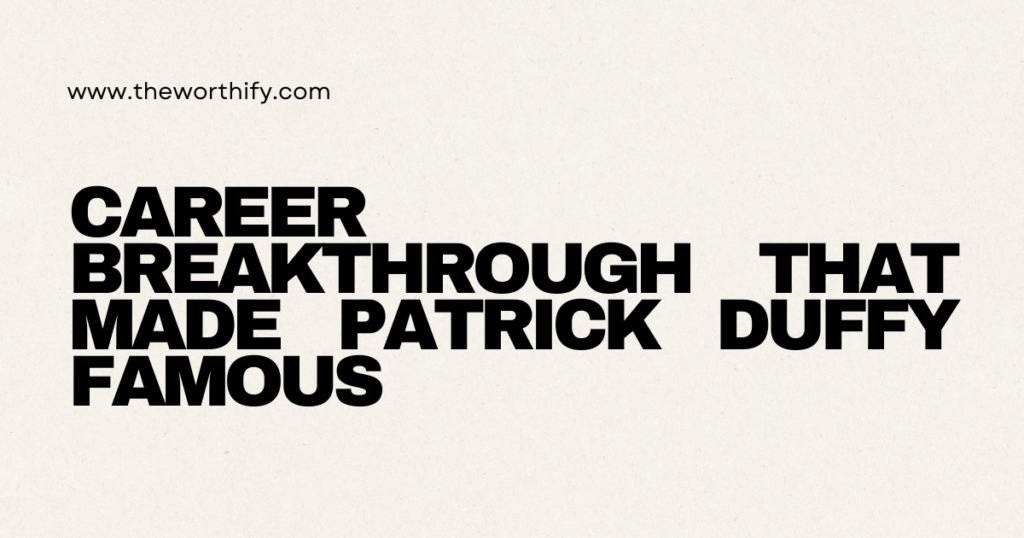 Patrick Duffy Net Worth