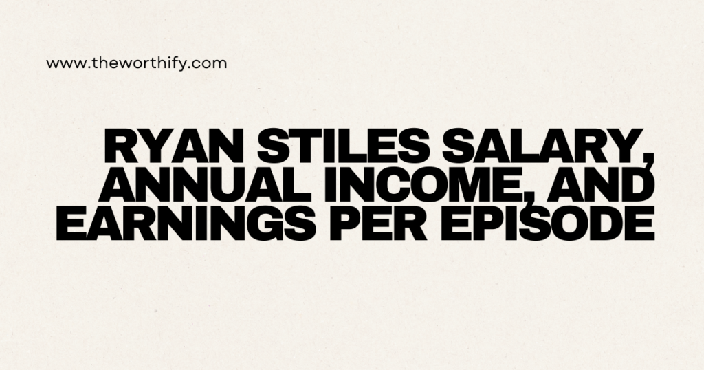 Ryan Stiles Net Worth